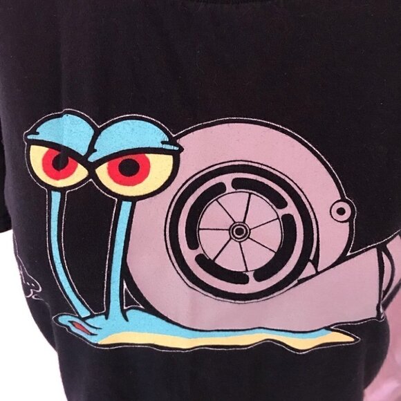 Gary The Snail Sponge Bob T-shirt cartoon - Picture 3 of 6